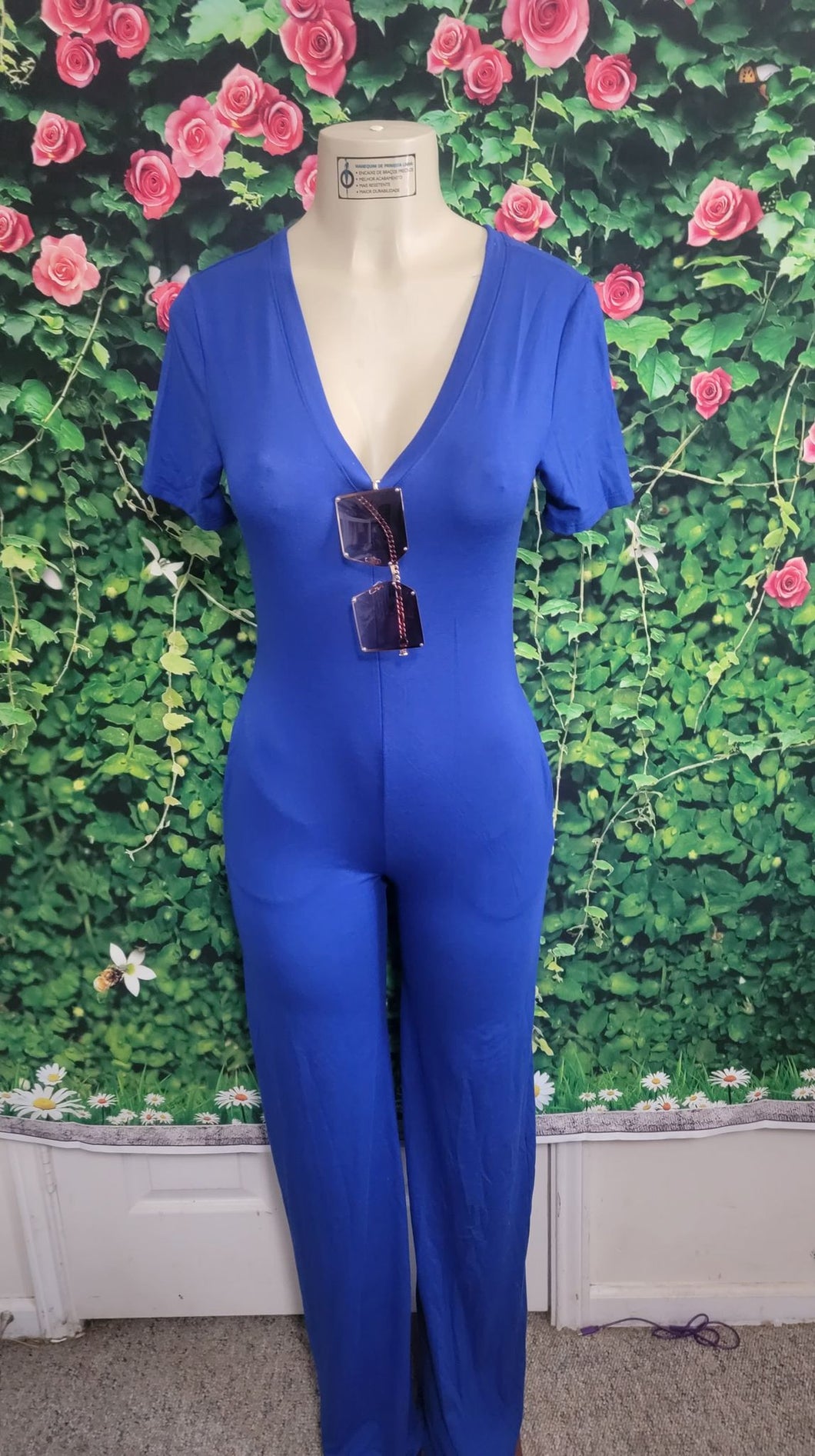 Short Sleeve Jumpsuit